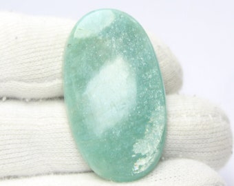 Amazing !! Amazonite Gemstone Top Grade !! AAA+ Amazonite Cabochon Handmade Amazonite Loose Stone For Jewelry Making. 4003