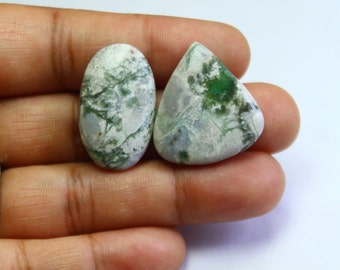 AAA+ Quality Variscite cabochon Handmade Gemstone   34ct