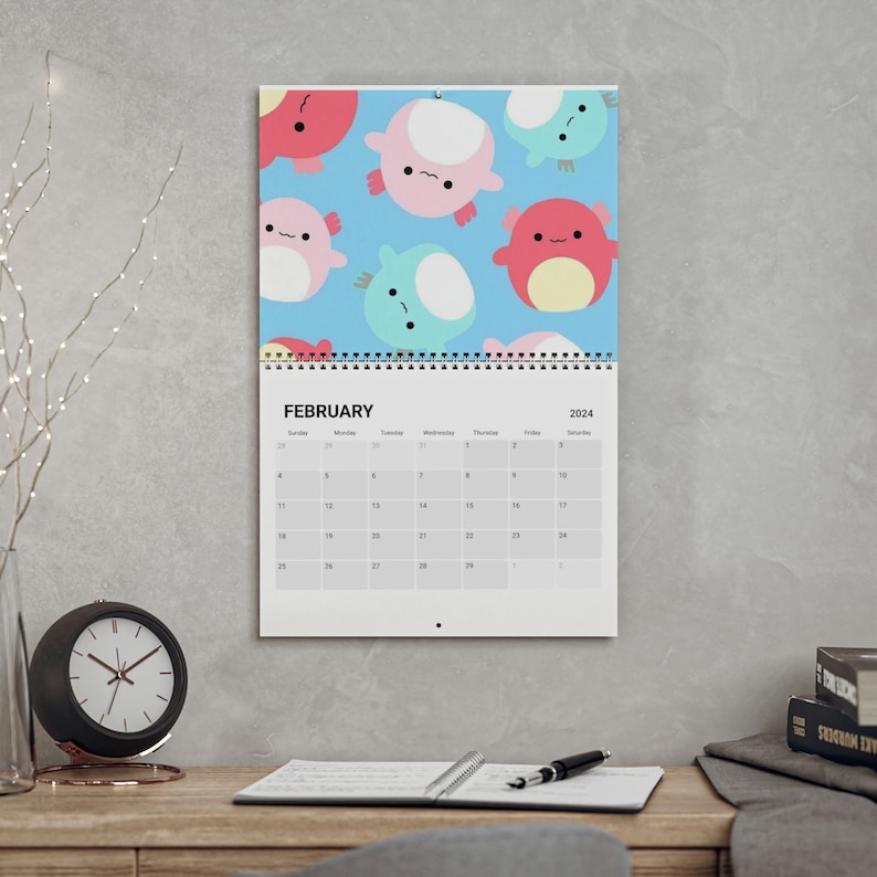 Calendar 2024 Squishmallow Etsy Australia