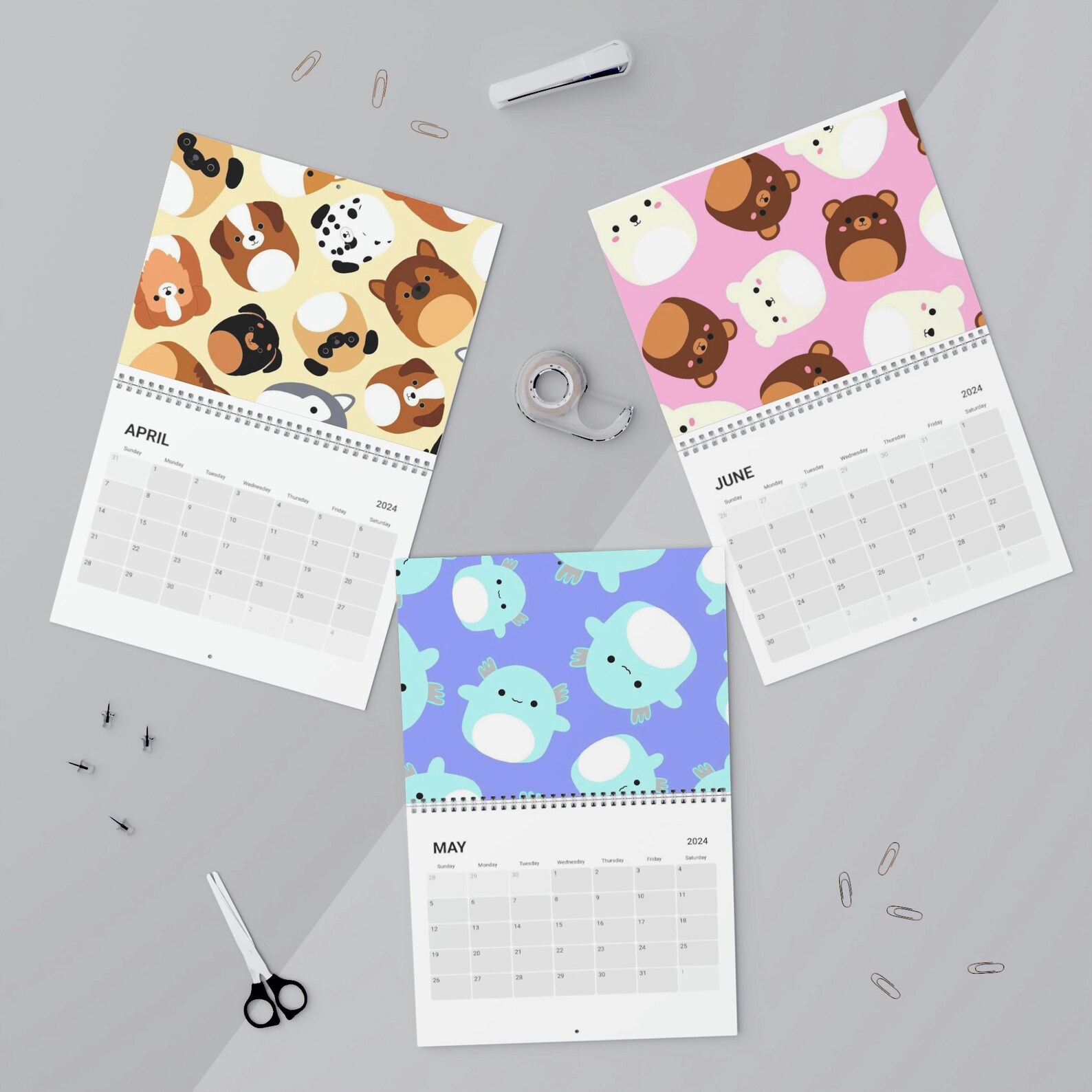 Calendar 2025 Squishmallow Etsy Australia