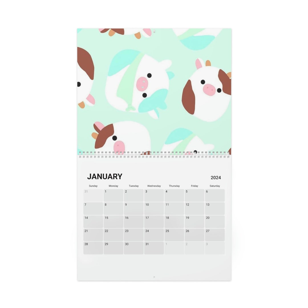 Calendar 2025 Squishmallow Etsy Australia