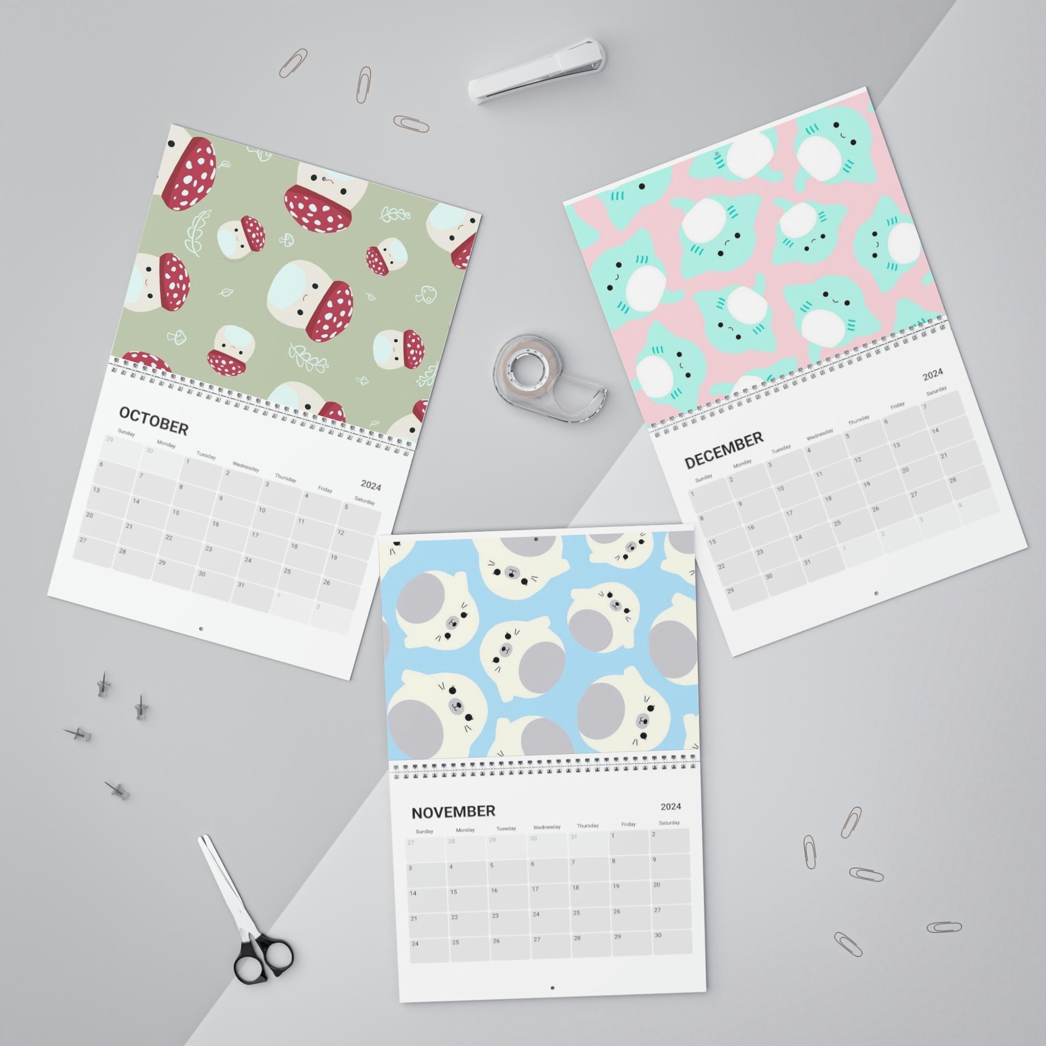 Calendar 2024 Squishmallow Etsy Australia