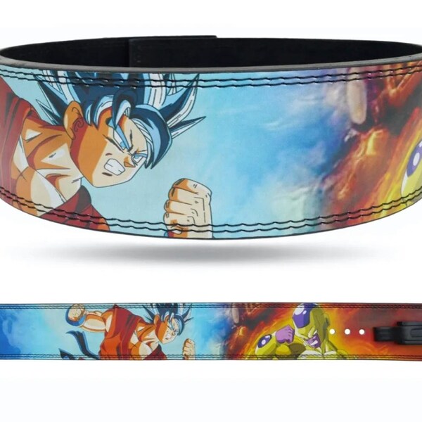 Dragon Ball Z Weightlifting Belt Etsy