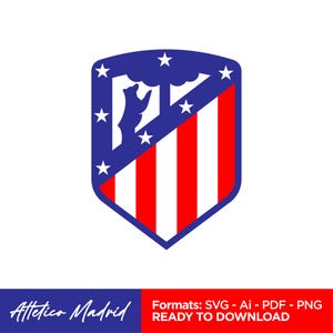 Atletico madrid logo - Etsy 日本
