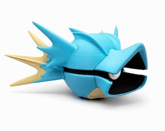 Seadra Pokeball Decor, 3D Gedruckt Pokemon Ball Display, Seadra Figur, Anime Schreibtisch Dekor, Sammler Geschenk