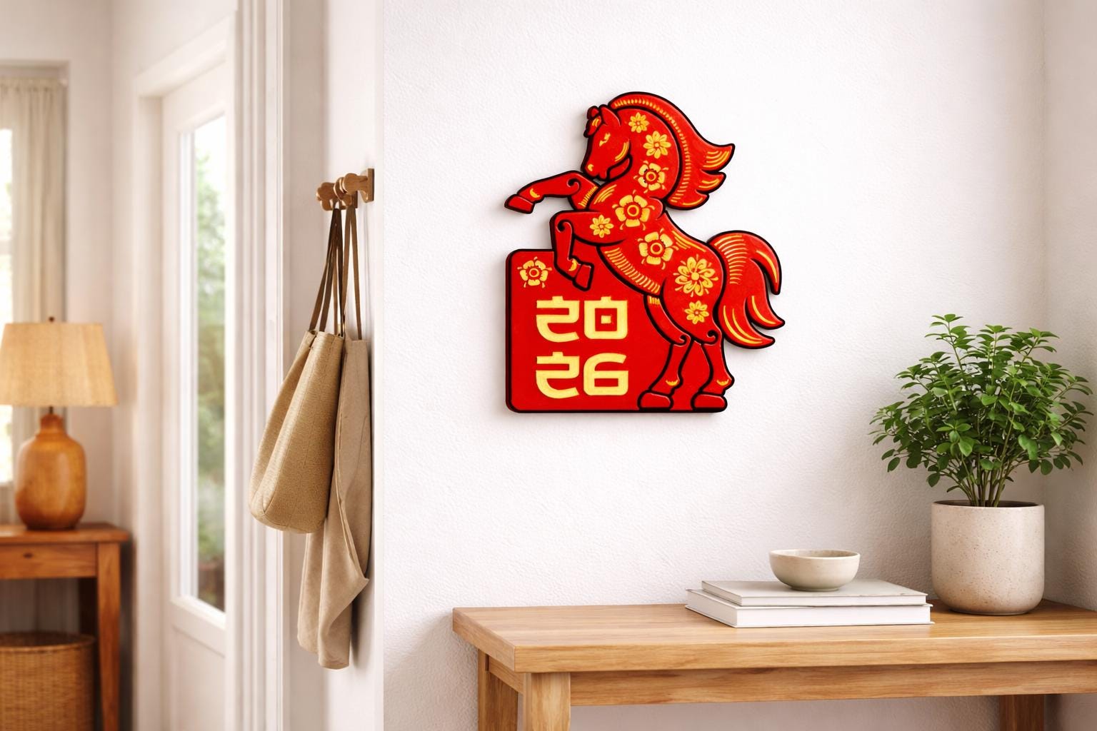 Chinese New Year Horse Decor 2026 | Year of the Horse Ornament