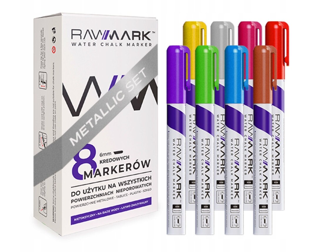 Reversible Tip Chalk Pens 3 Pack Black 6mm Tip Liquid Chalk Markers FREE  SHIPPING , Black Chalk Pens 