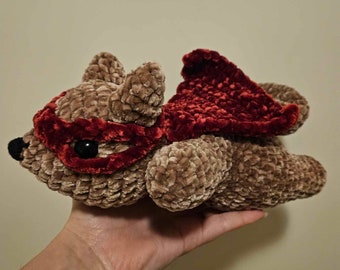 Earl the Flying Squirrel | Crochet pattern | PDF | US and Norwegian terms