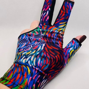 Sweet Prism Dreams Billardhandschuh - Links / Rechtshänder Optionen