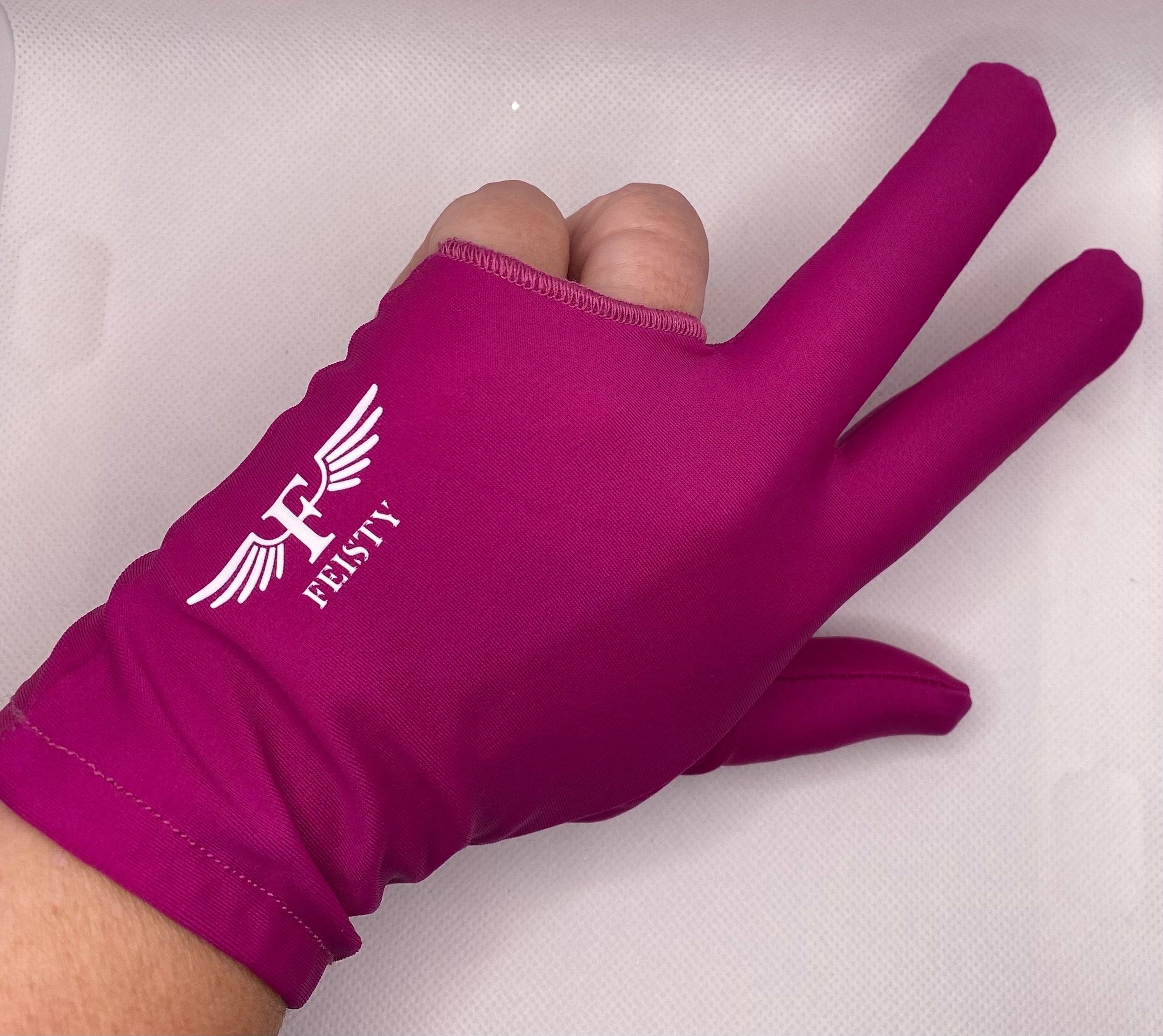 Dark Pink Billiards Glove
