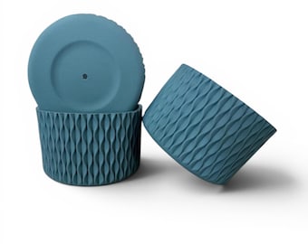 Deep Green | WAVES | Silicone Tumbler Boot