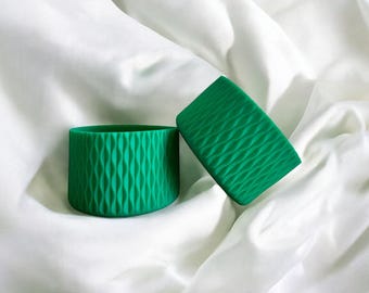 Kelly Green | WAVES | Silicone Tumbler Boot