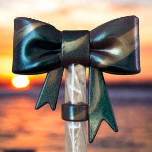 Urban Smoke Bow | Shimmer | Straw Topper 10mm