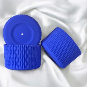 Sapphire | WAVES | Silicone Tumbler Boot