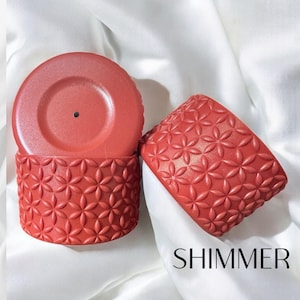Pumpkin Spice Shimmer | Flora | Silicone Tumbler Boot