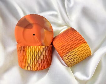 Pumpkin Patsy | WAVES |Silicone Tumbler Boot