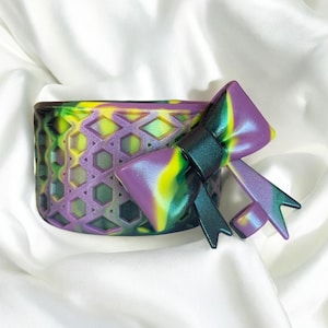 Hex and Flex | Shimmer | WAFFLE | 3D Bow & Boot Set