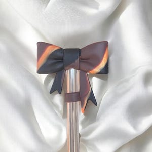 Urban Smoke Matte | 3D Bow | Straw Topper 10mm