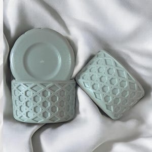 Blueberry Milk Shimmer | Waffle | Silicone Tumbler Boot
