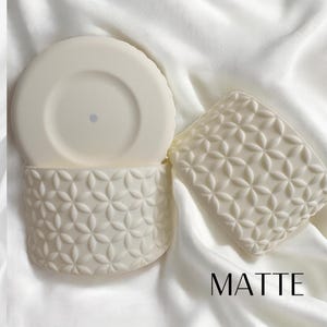 Cream | Flora | Silicone Tumbler Boot