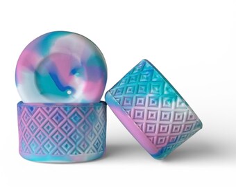 Summer Swirl DIAMOND | Silicone Tumbler Boot