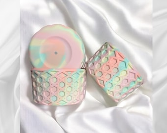 Lover | WAFFLE | Silicone Tumbler Boot