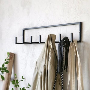 Coat Rack, Coat Hook, Towel Rack, Wall Mount Towel Hanger, Wall Decor, Coat Rack, Wall Art for Entryway Coat Rack