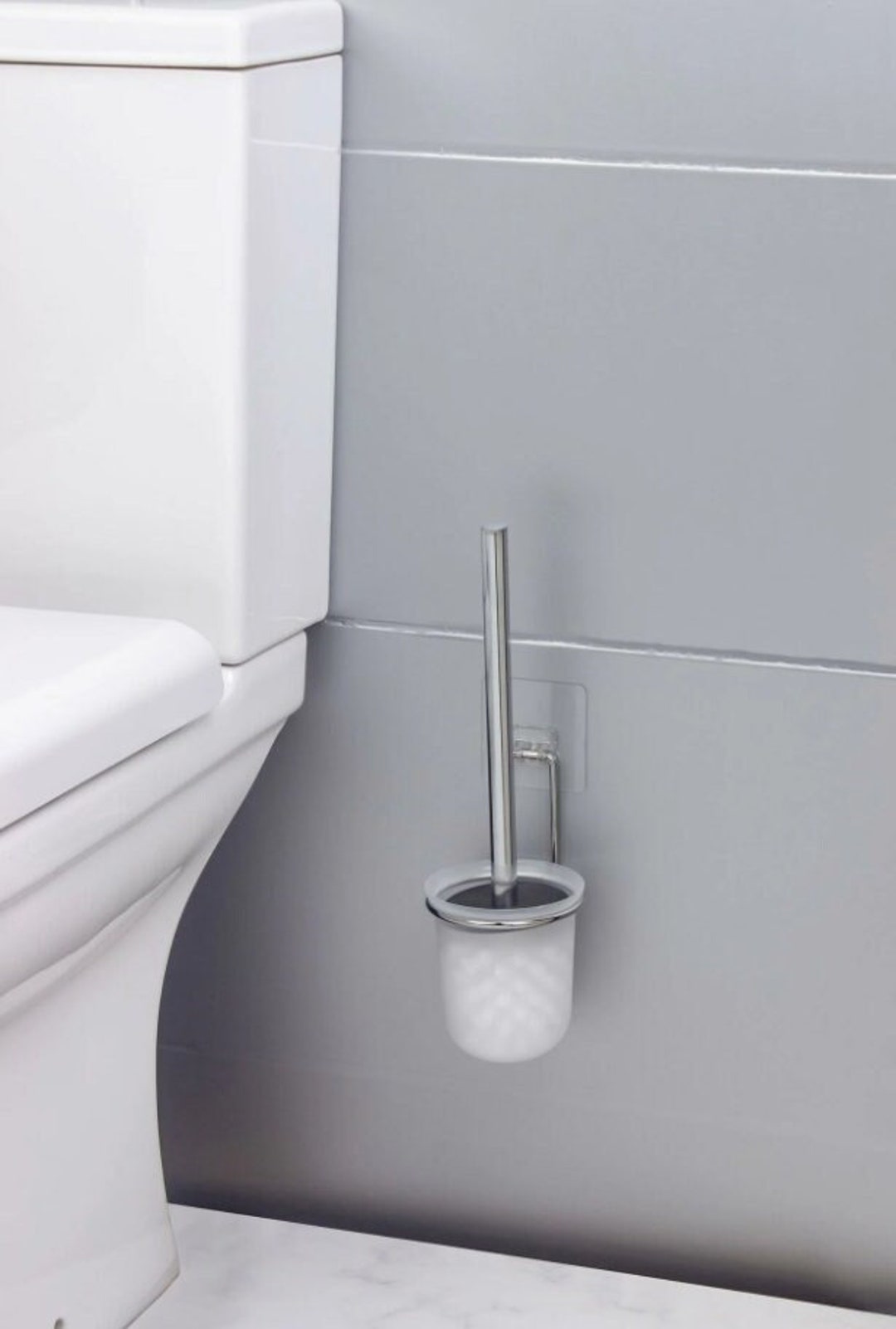 Metal Toilet Brush Set Eco Friendly Toilet Brush Zero Waste Bathroom ...