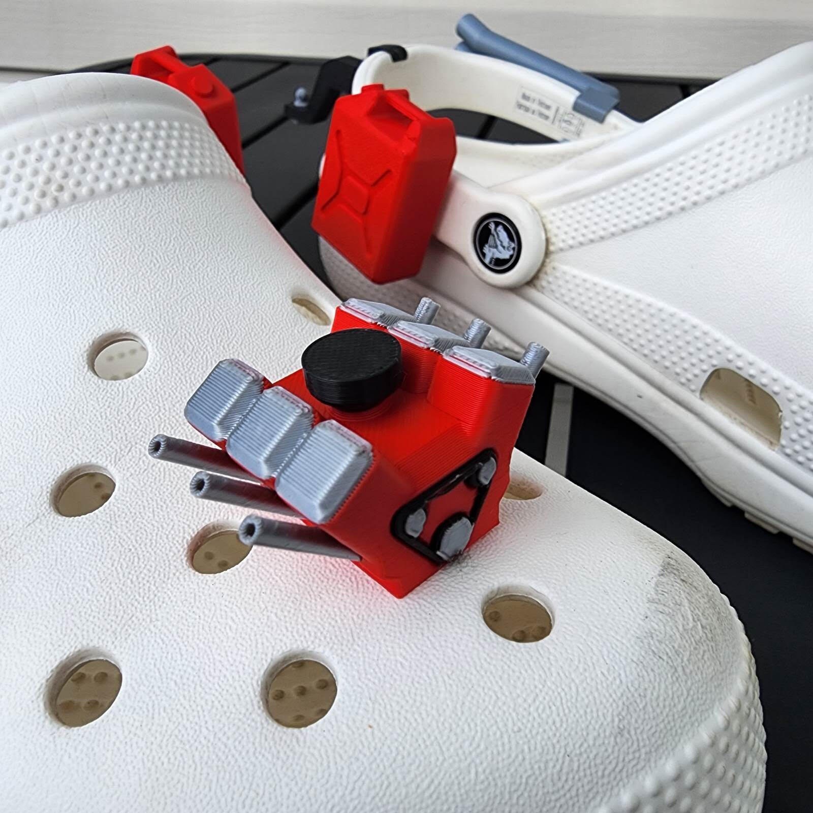 Croc Engine Jibbitz Attachment for Crocs 2 PCS Etsy