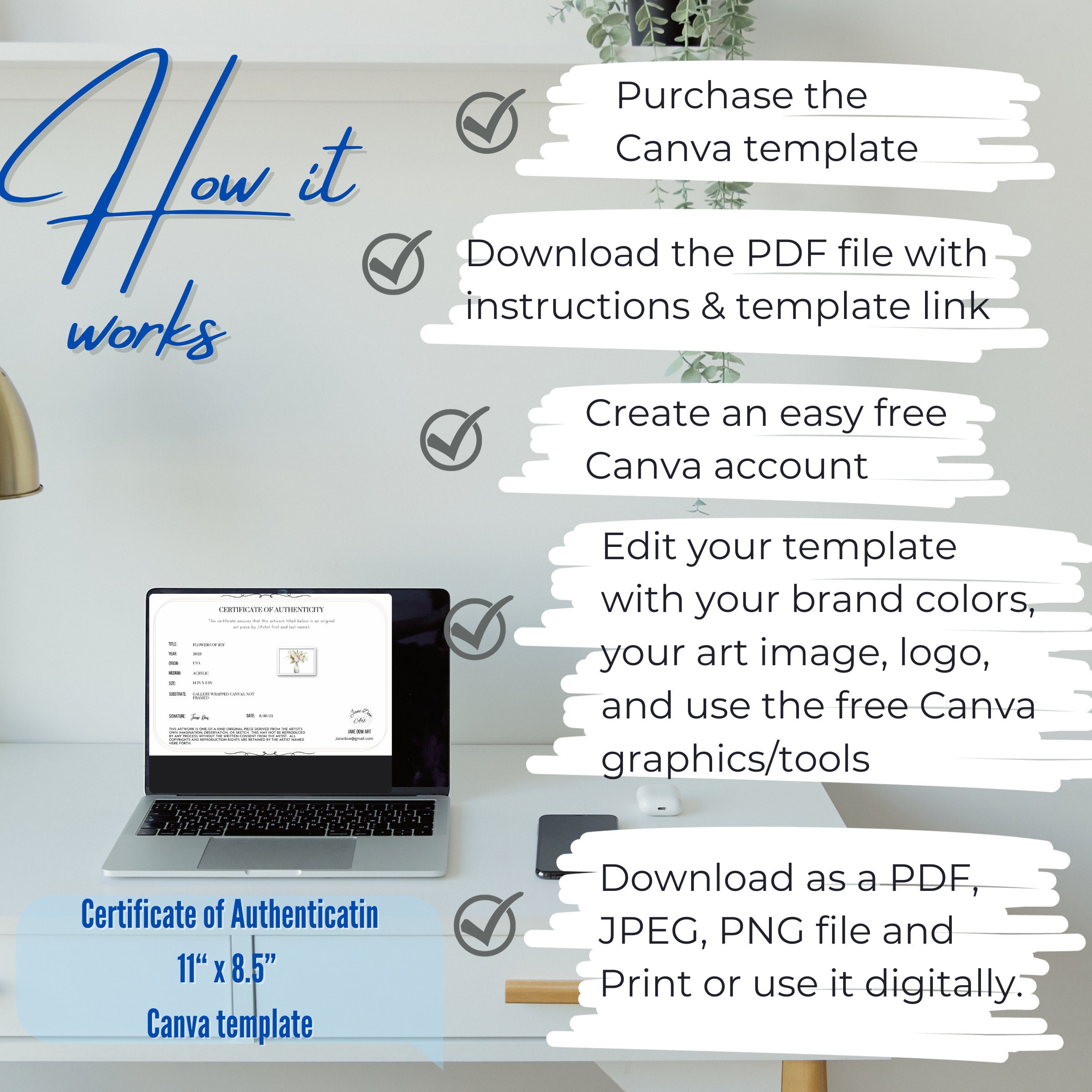 DIY Paint Party Look Book Template for Art Instructors, Sip & Paint