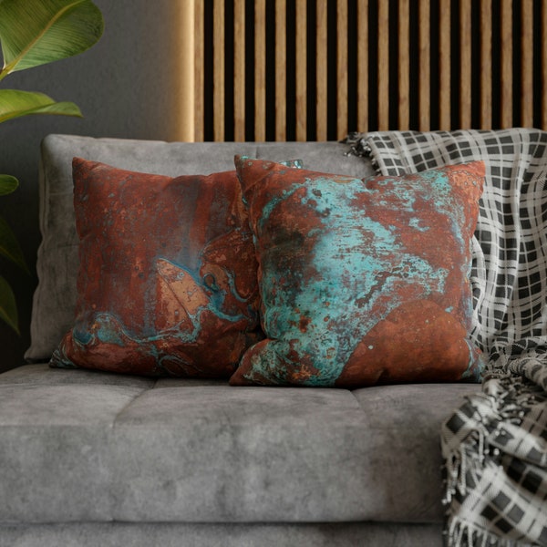 Teal Pillow Cover Etsy