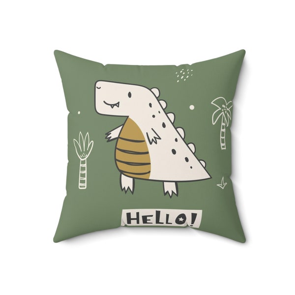 Dinosaur Pillow Etsy Canada