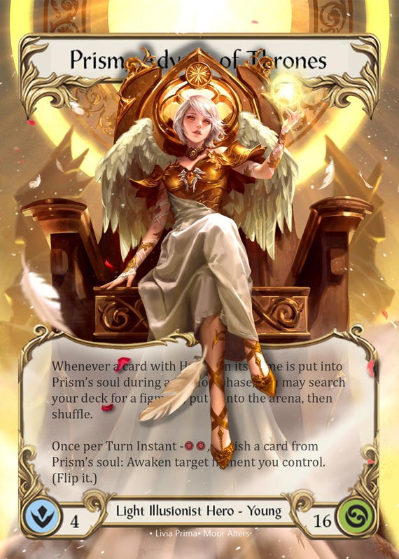 Prism, Advent of Thrones - Alter Token - Flesh and Blood TCG