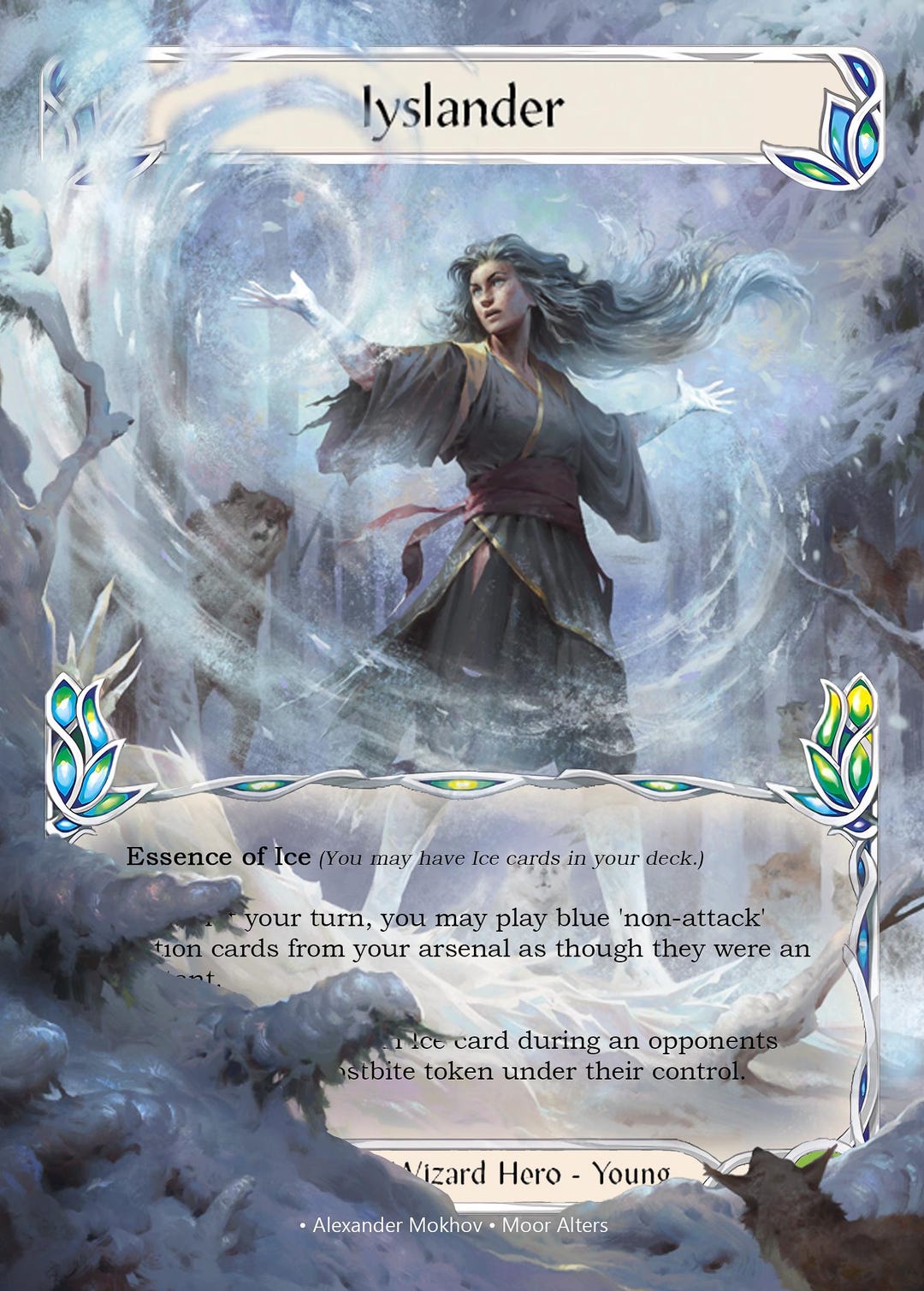その他 FAB Iyslander CF UPR103 flesh and blood Ice Eternal - Uprising - Flesh and Blood TCG - TCGplayer.com