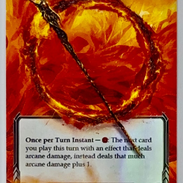 Crucible of Aetherweave - Alter Token - Flesh and Blood TCG
