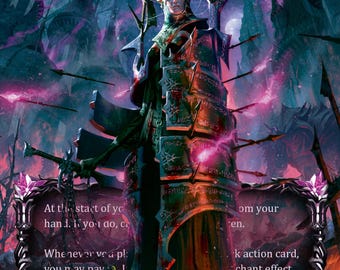 Runechant - Flesh and Blood Runeblade Aura Token - Etsy