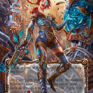 Nuu, Alluring Desire - Alter Token - Flesh and Blood TCG - Etsy