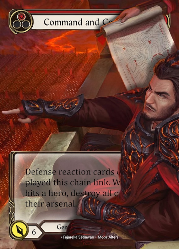 Command and Conquer - PROXY - Flesh and Blood TCG - Etsy