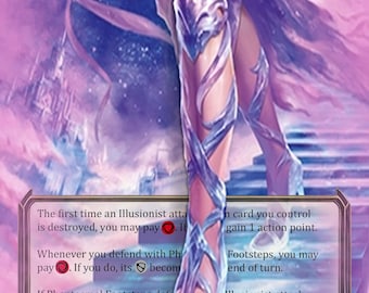 Phantasmal Footsteps - PROXY - Flesh and Blood TCG - Etsy