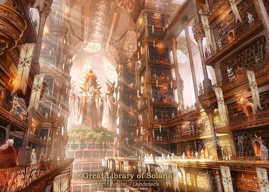 その他 Great Library of Solana RF FleshandBlood Great Library of Solana – Flesh & Blood