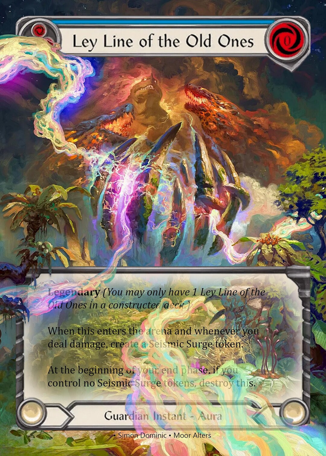 その他 Ley Line of the Old Ones flesh and blood Ley Line of the Old Ones - PROXY - Flesh and Blood TCG - Etsy Canada