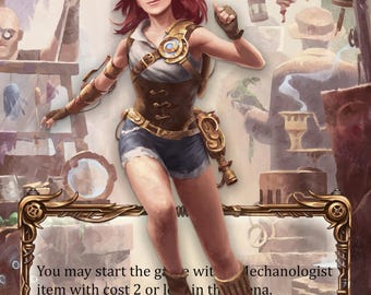 Flesh and Blood TCG Dash, Inventor Extraordinaire Extended Art