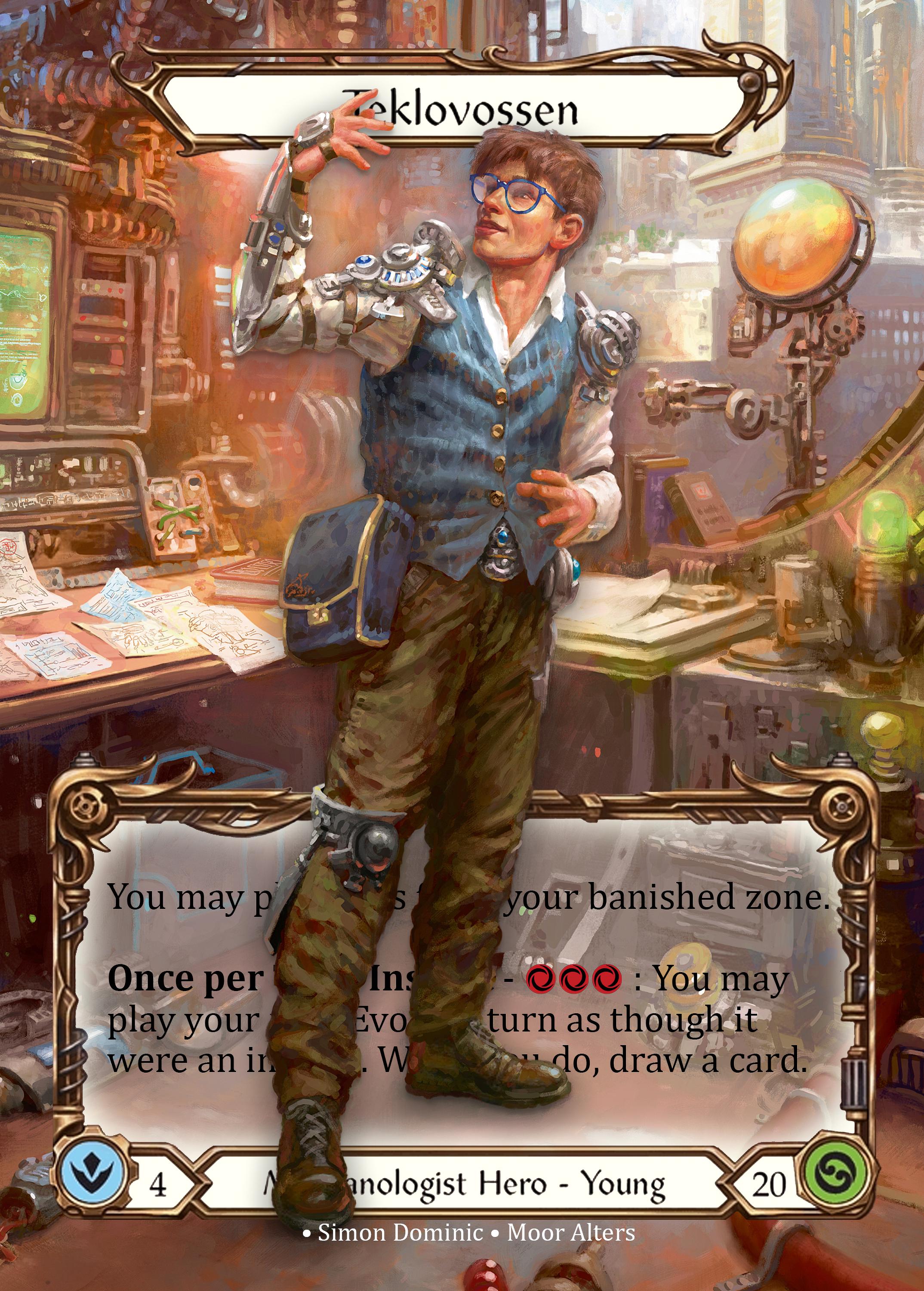 Flesh and Blood 錆び付いた遺物 CF Teklovossen - Alter Token - Flesh and Blood TCG - Etsy