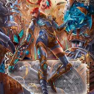 Valiant Dynamo - Equipment Proxy Alter - Flesh and Blood TCG
