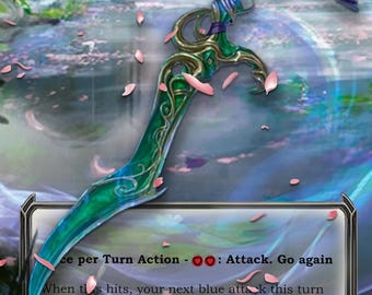 人気デザイナー - Mistblade Beckoning Weapon Etsy - TCG Blood and Flesh - Alter その他