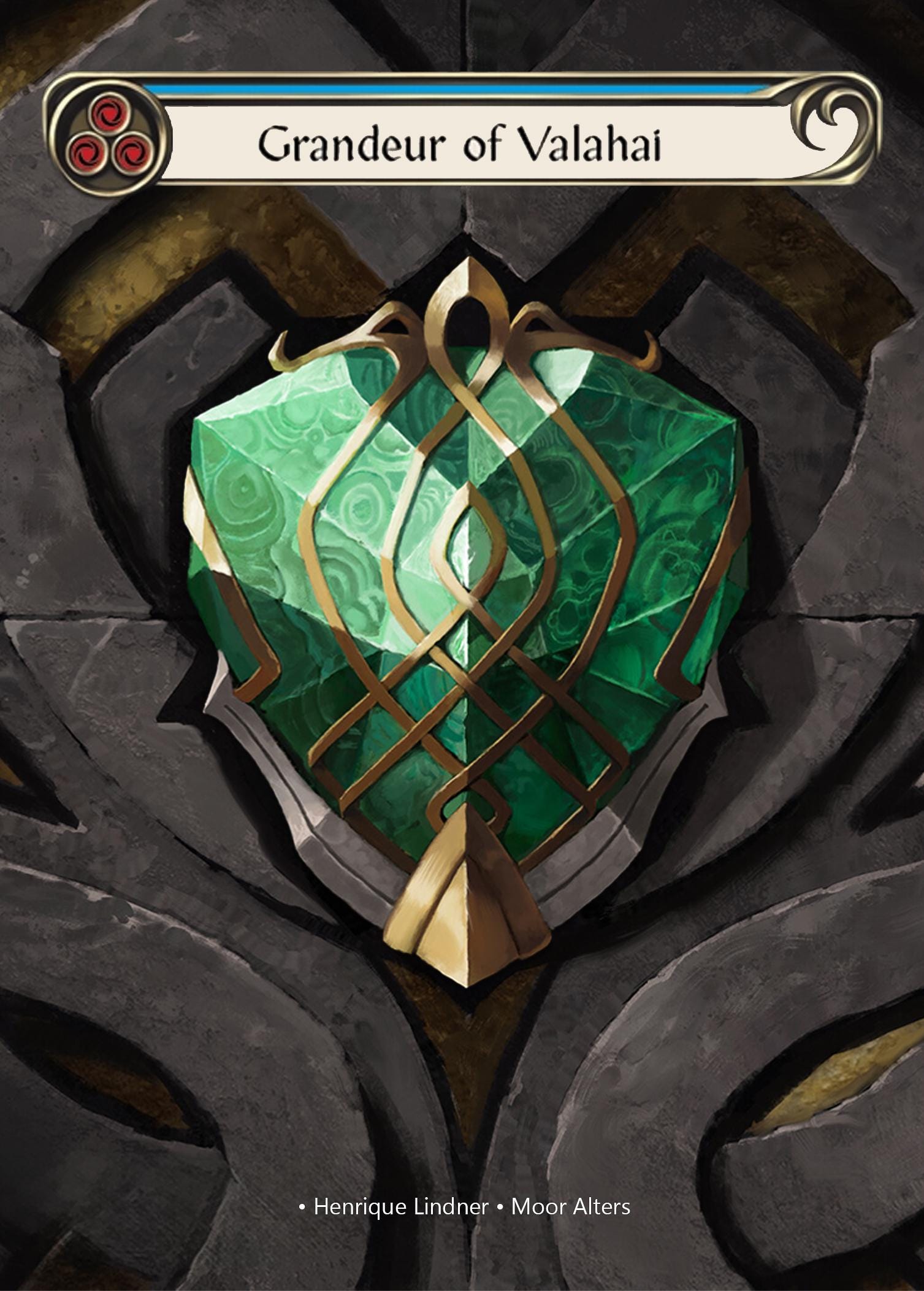 Grandeur of Valahai - PROXY - Flesh and Blood TCG - Etsy