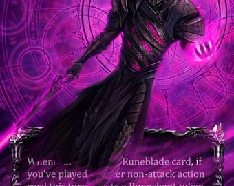 Viserai Runeblood - Alter Token - Flesh and Blood TCG - Etsy