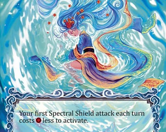 Spectral Shield - Flesh and Blood Illusionist Aura Token - Etsy