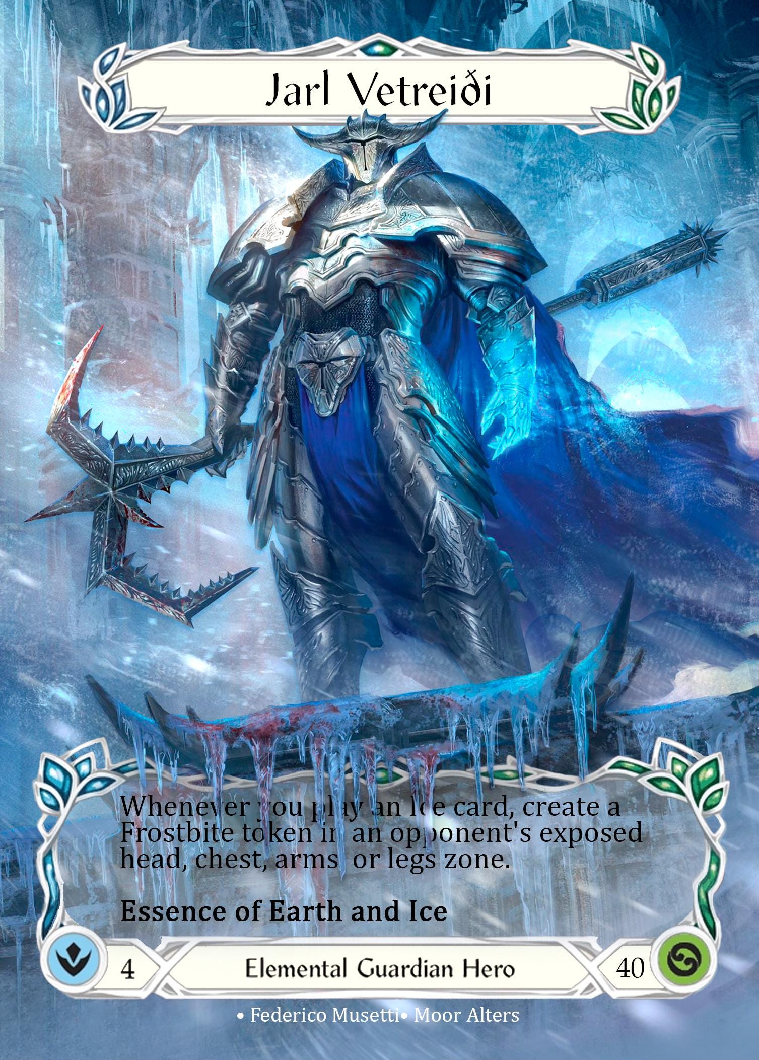 Jarl Vetreidi foil セット FLESH AND BLOOD Jarl Vetreiđi - PROXY - Flesh and Blood TCG - Etsy Israel