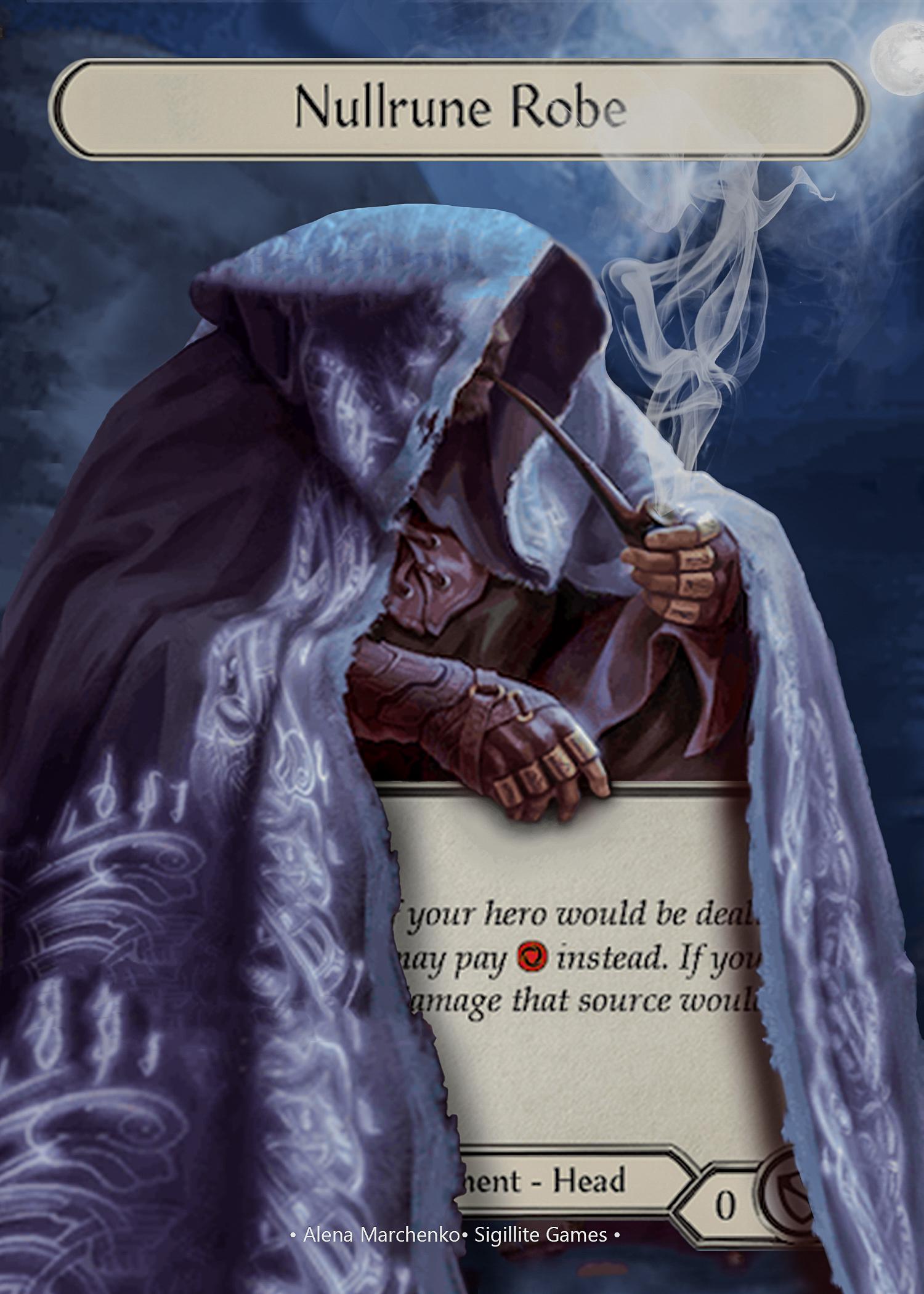 Flesh Robe Blood Nullrune and Foil 1st Cold BGS Edition ARC156-C